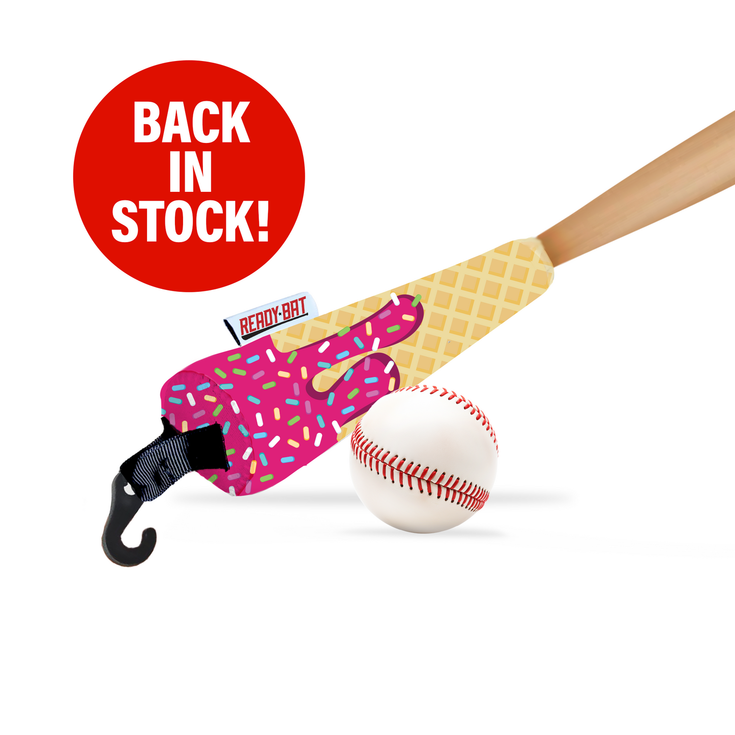 baseball drip, ice cream, baseball bat handle cover, softball bat handle cover, baseball accessory, softball accessory, kids baseball, kids softball, baseball protection, softball protection,