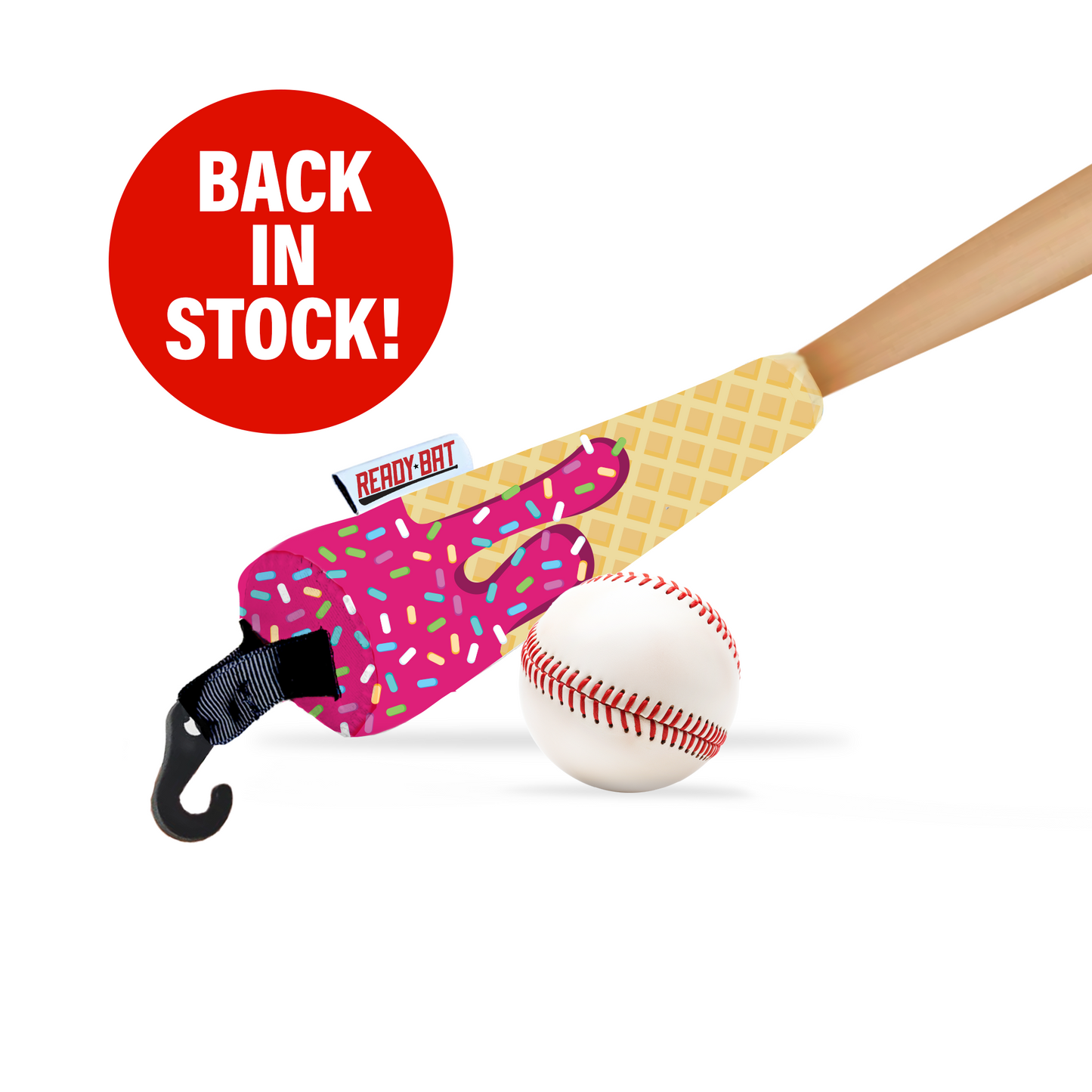 Ice Cream Baseball Bat Handle Cover