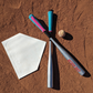 Teal and Pink Baseball Bat Handle Cover