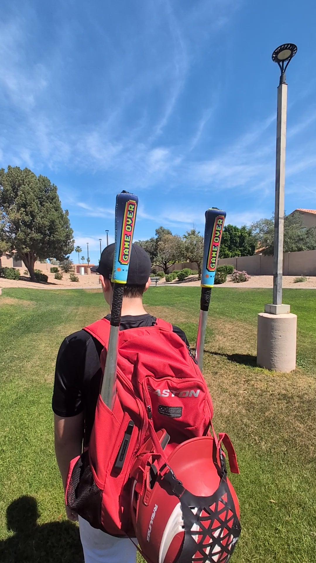 Play video: Gamer bat handle cover product demonstration